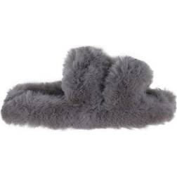 Petit by Sofie Schnoor Faux Fur Sandals - Grey