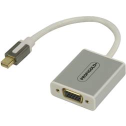 Profigold DisplayPort Mini-VGA M-F 0.2m