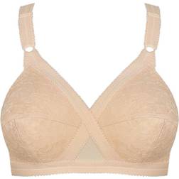 Playtex Cross Your Heart Non-Wired Bra - Peach Skin