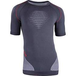 UYN Multisport Evolutyon Short Sleeve UW Shirt Men - Charcoal/White/Red