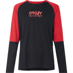 Oakley Switchback Long Sleeve Trail T-shirt Men - Blackout