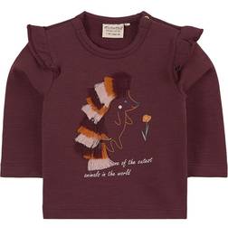 Minymo Sweatshirt - Fig (111647-4718)