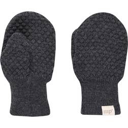 mp Denmark Baby Oslo Mittens - Dark Grey Melange (97512-497)