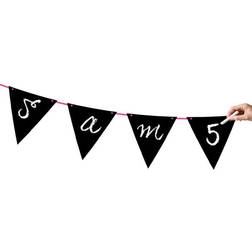 Folat 63702 Writeable Party Banner, Zwart