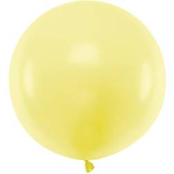 Vegaoo Kæmpe latex ballon 60cm Gul