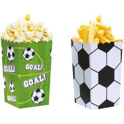 Decora Popcorn Bæger Fodbold, 6 stk