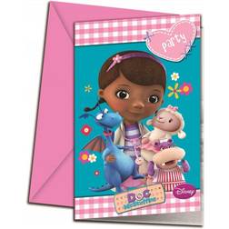 Disney Doc McStuffins invitationer