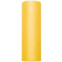 PartyDeco Tylli Rullassa Keltainen 0.30 x 9 m