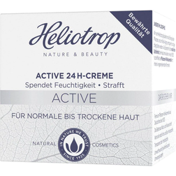 Heliotrop Heliotrop Active 24h- Creme, spendet der Haut 24 Stunden Feuchtigkeit, mildert Fältchen, z 50ml