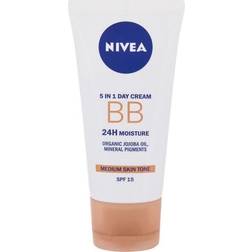 Nivea 5in1 Day Cream BB 24H Moisture SPF15