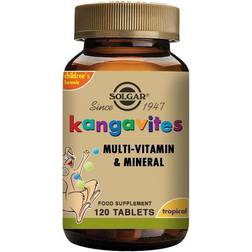 Solgar Kangavites Childrens Vitamins (Tropical Punch) 120 Chewable Tablets 120 pcs