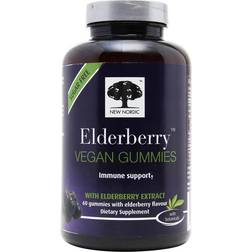 New Nordic Elderberry Vegan Gummies 60 Gummies