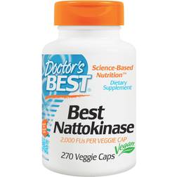 Doctor's Best Nattokinase, 2,000 FU, 270 Veggie Caps