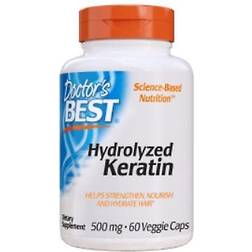 Doctor's Best Hydrolyzed Keratin 500 mg 60 Veggie Caps