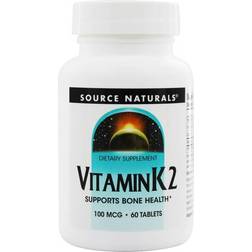 Source Naturals Vitamin K2 D3 60 Tablets 60 st