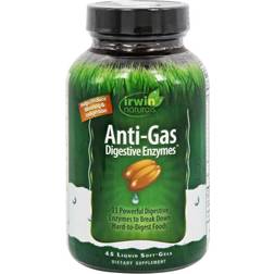 Irwin Naturals Irwin Naturals Anti-Gas Digestive Enzymes 45 Liquid Softgels