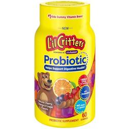 L'il Critters L'il Critters Probiotic Gummies Cherry, Orange & Grape 60 ct 60 pcs