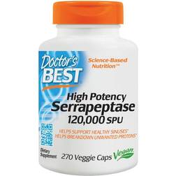 Doctor's Best High Potency Serrapeptase 270 pcs