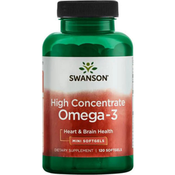 Swanson Hooggeconcentreerde Omega-3 120 Zachte Capsules