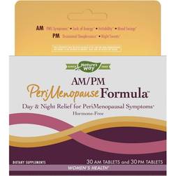 Enzymatic Therapy Nature's Way AM/PM PeriMenopause Formula 60 Tablets