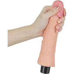 Lovetoy Real Softee Vibrating Dildo 22 cm