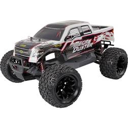 Carson Modellsport Mega Duster FE 1:10 RC-modelbil Elektronik Monstertruck 100% RtR 2,4 GHz inkl. batteri, oplader og senderbatterier