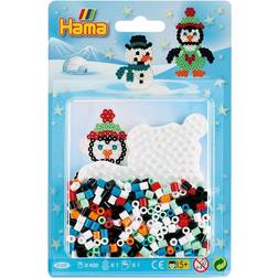 Hama Beads Midi Jul Snögubbe och pingvin 450 stk