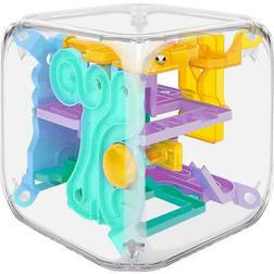 MikaMax Maze Cube Labyrintspil Multicolor
