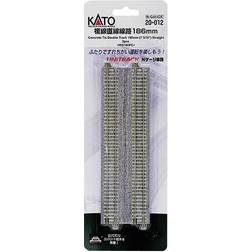 7078020 N Kato Unitrack Dual track, Straight 186 mm 2 pc(s)