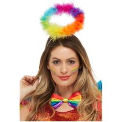 Smiffys Adult Rainbow Angel Halo Headband Costume