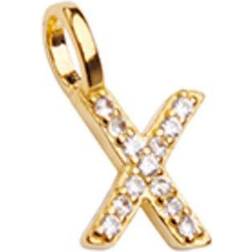Pico Alphabet X - Gold/Transparent