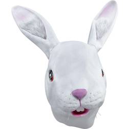 Bristol Novelty Unisex White Rabbit Mask (One Size) (White)