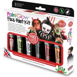 PaintGlow Children's Little Monsters Face and Body Paint Set