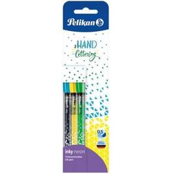 Pelikan inky Neon Fineliner Fein Blau