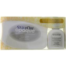 StazOn Stämpeldyna Kit Cotton White med påfyllning