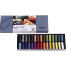 Royal Talens Rembrandt Soft pastel set General Selection 30 half pastels