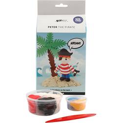 Silk Clay DIY kit Funny Friends Peter the Pirate 1 sæt