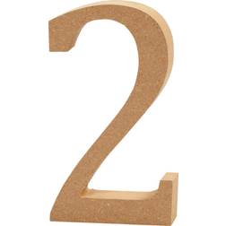 Creativ Company Number 2 MDF 8cm, 1pc