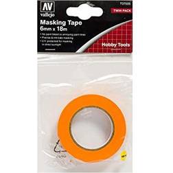 Vallejo Precision Masking Tape 6Mmx18M Twin Pack