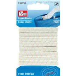 Gold-Zack Prym Super Elastic 7 mm White