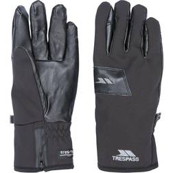 Trespass Alpini Waterproof Ski Skiing Gloves - Black