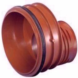 Wavin reduktion 250-200mm m/tætn.ring Rib