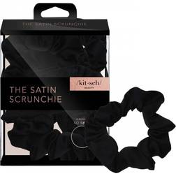 Kitsch Satin Sleep Scrunchies Black