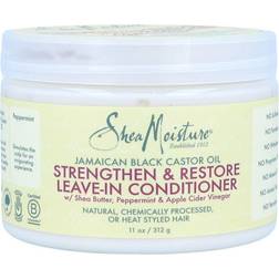 Shea Moisture Strengthen & Restore Leave-In Conditioner Jamaican Black Castor Oil 11oz