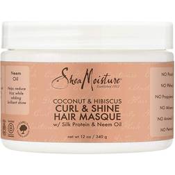 Shea Moisture Hårinpackning Coconut & Hibiscus Curl 340g