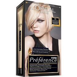 L'Oréal Paris Feria Preference Hair Dye 92 Very Light Blonde