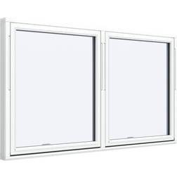 Sparvinduer SV0202 Træ Tophængte vinduer Vindue med 2-lags glas 160x120cm