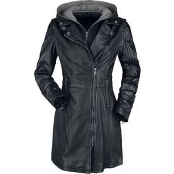 Gipsy Seneka LEGV Leather Coat - Black