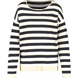 Gerry Weber Lightweight Striped Jumper - Navy