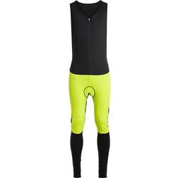 Vaude Posta Warm Thermal Bib Tights Men - Neon Yellow